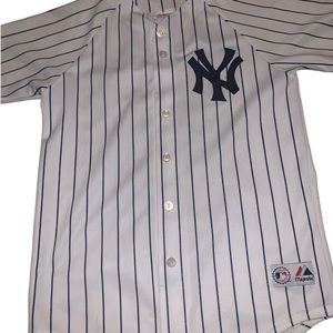 Majestic Youth NY Yankees Home Jersey